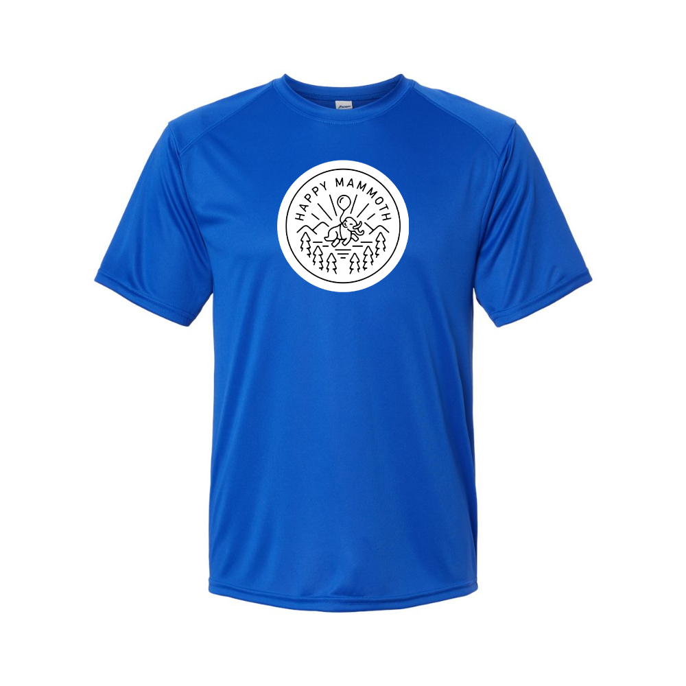 Men's Happy Mammoth Logo Performance T-Shirt