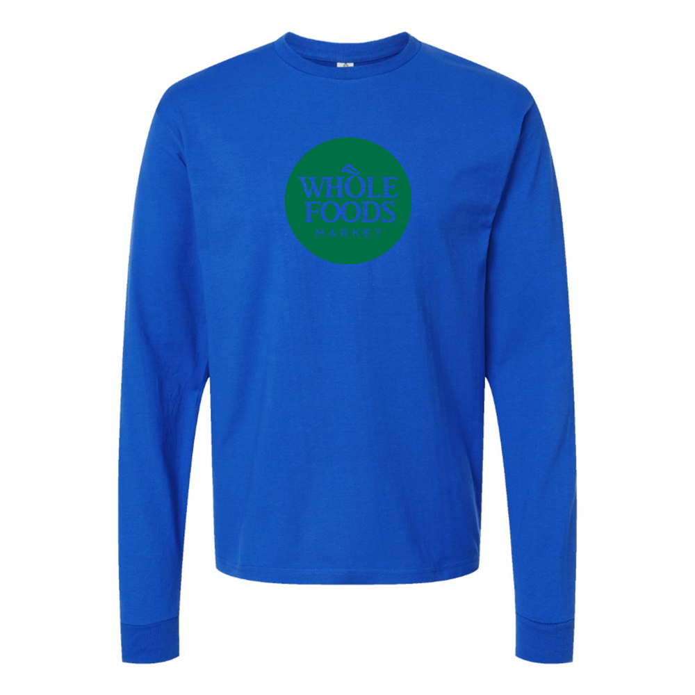 Men's Whole Foods Market Cotton Long Sleeve T-Shirt