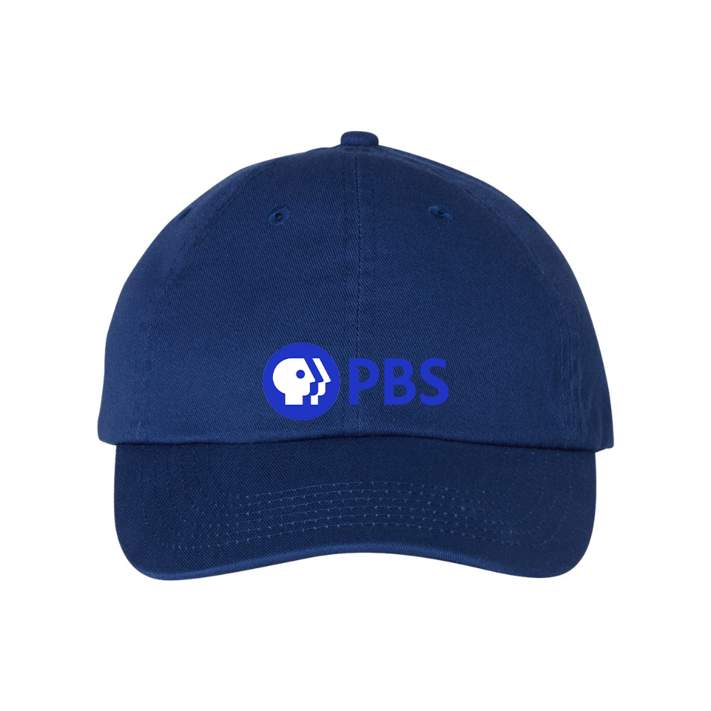 PBS Blue  Valucap Adult Bio-Washed Classic Dad Hat