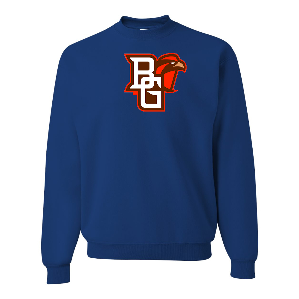 Men's Bowling Green Falcons JERZEES NuBlend Crewneck Sweatshirt