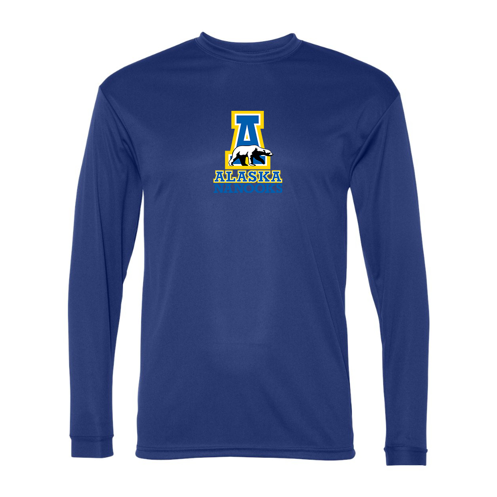 Men's Alaska Nanooks  Performance Long Sleeve T-Shirt