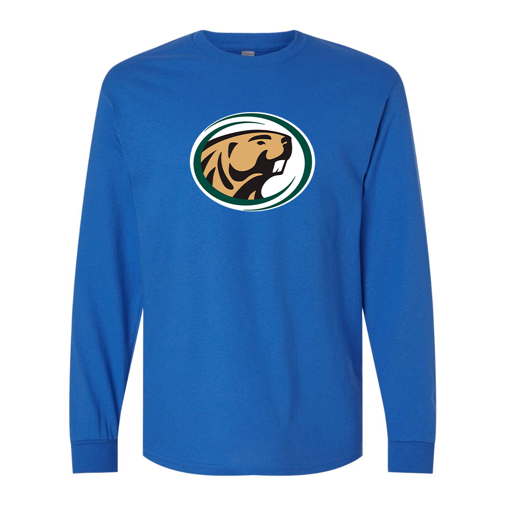 Men's  Bemidji State Beavers Gildan Heavy Cotton Long Sleeve T-Shirt