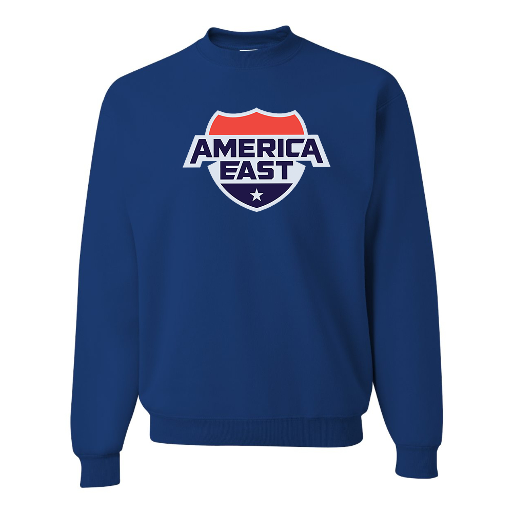Men's  America East Conference JERZEES NuBlend Crewneck Sweatshirt