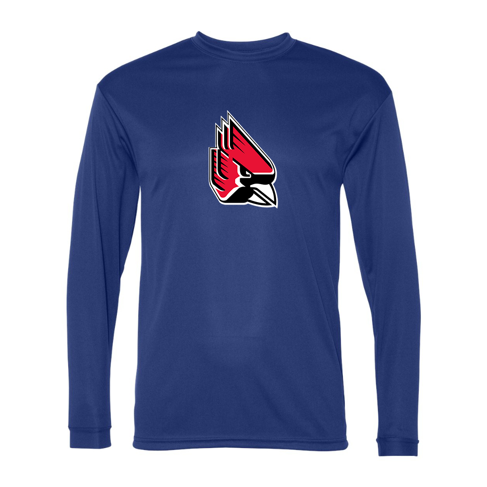 Men's Ball State Cardinals Performance Long Sleeve T-Shirt