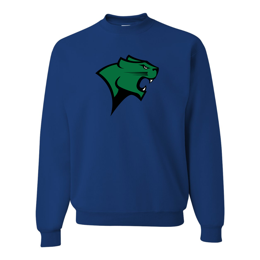 Men's Chicago State Cougars  JERZEES NuBlend Crewneck Sweatshirt