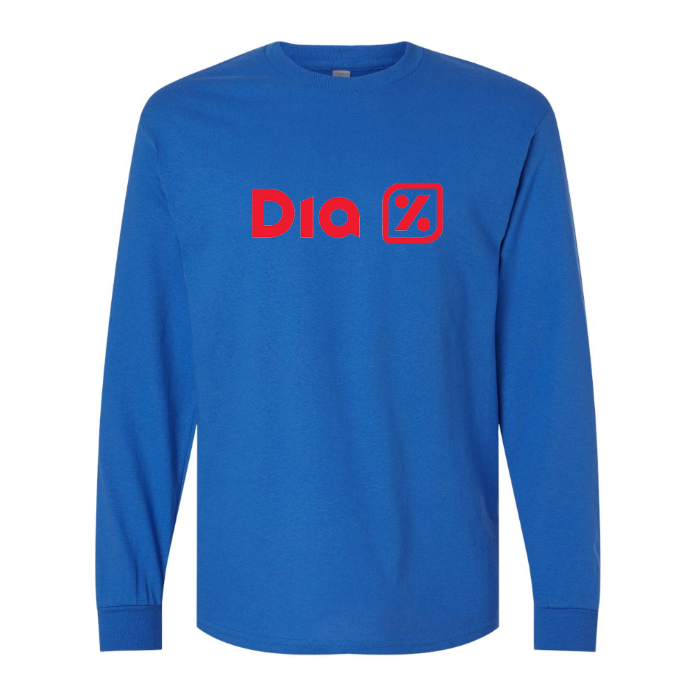 Men's Dia  Gildan Heavy Cotton Long Sleeve T-Shirt