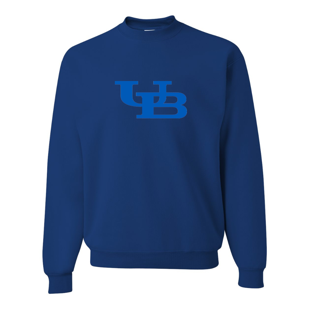 Men's  Buffalo Bulls JERZEES NuBlend Crewneck Sweatshirt