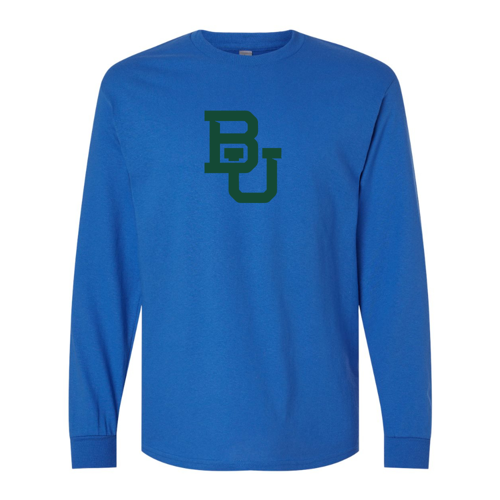 Men's  Baylor Bears Gildan Heavy Cotton Long Sleeve T-Shirt