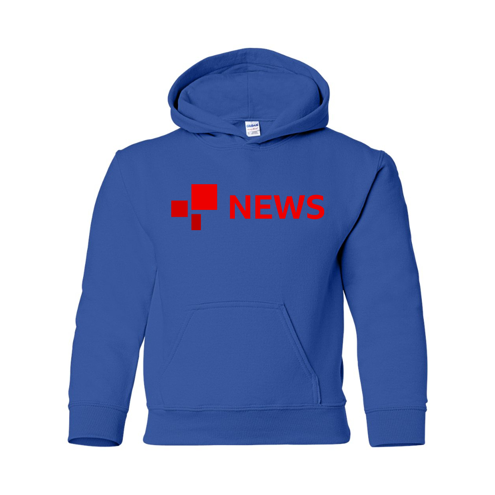 Youth  BBC News  Gildan Heavy Blend  Hooded Sweatshirt