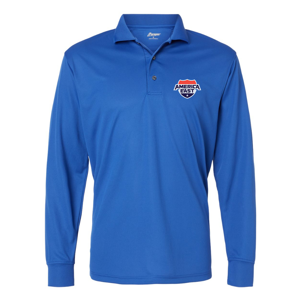 Men's America East Conference Paragon Prescott Long Sleeve Polo
