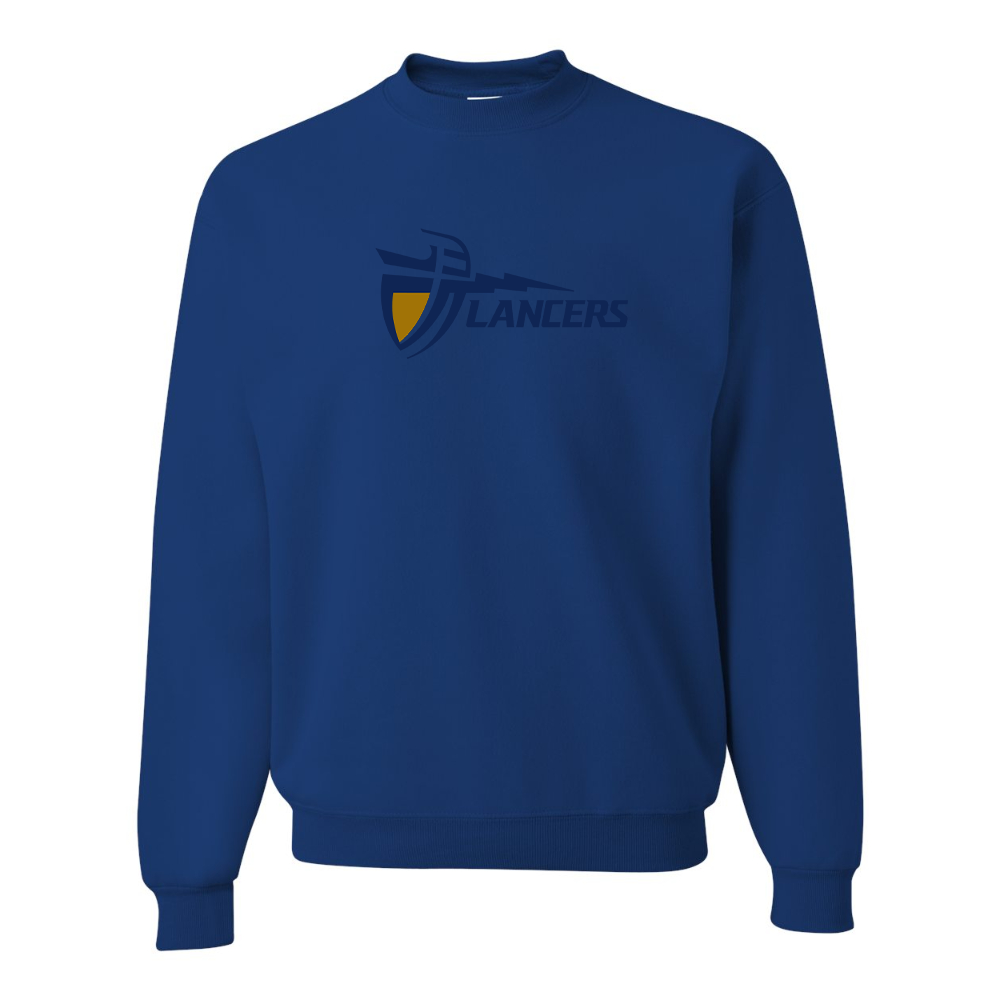 Men's California Baptist Lancers JERZEES NuBlend Crewneck Sweatshirt