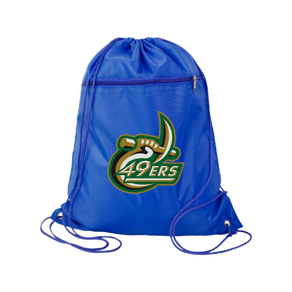 Charlotte 49ers Q-Tees - Polyester Cinchpack