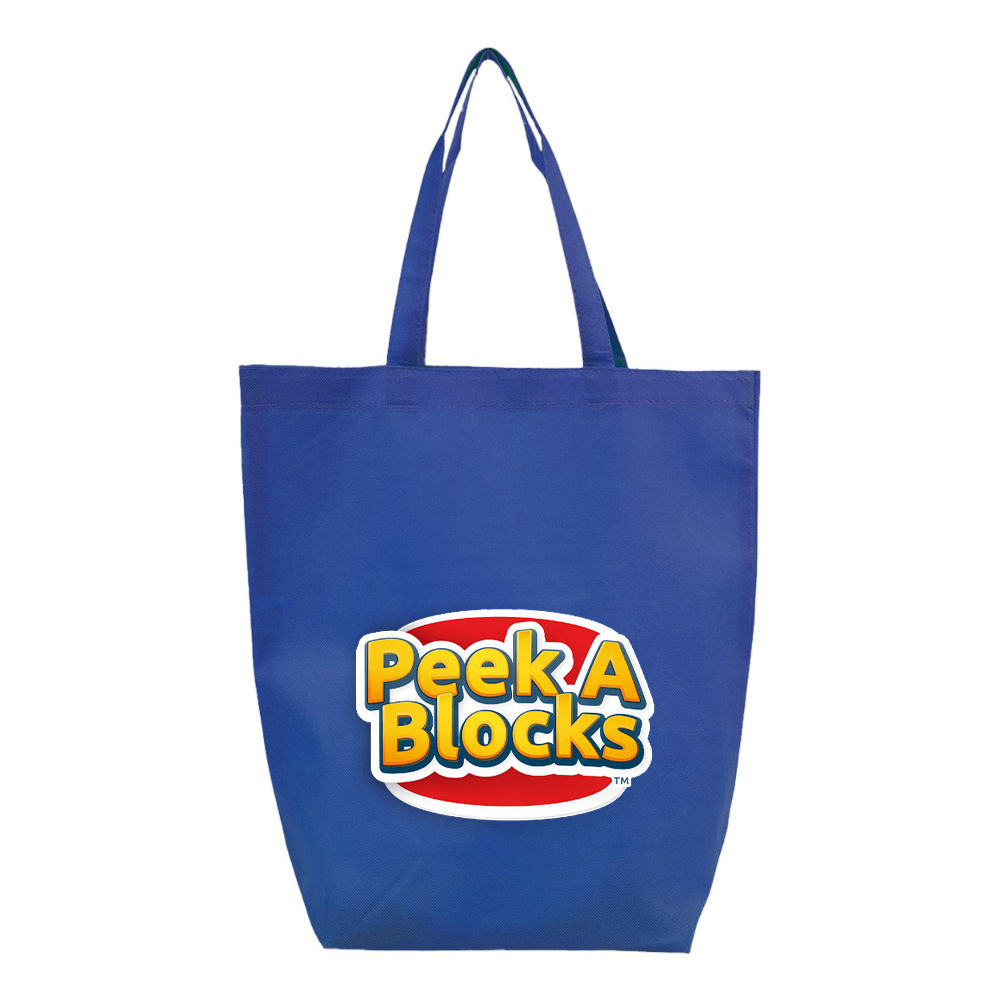 Peek A Blocks Q-Tees Non-Woven Gusset Bottom Tote