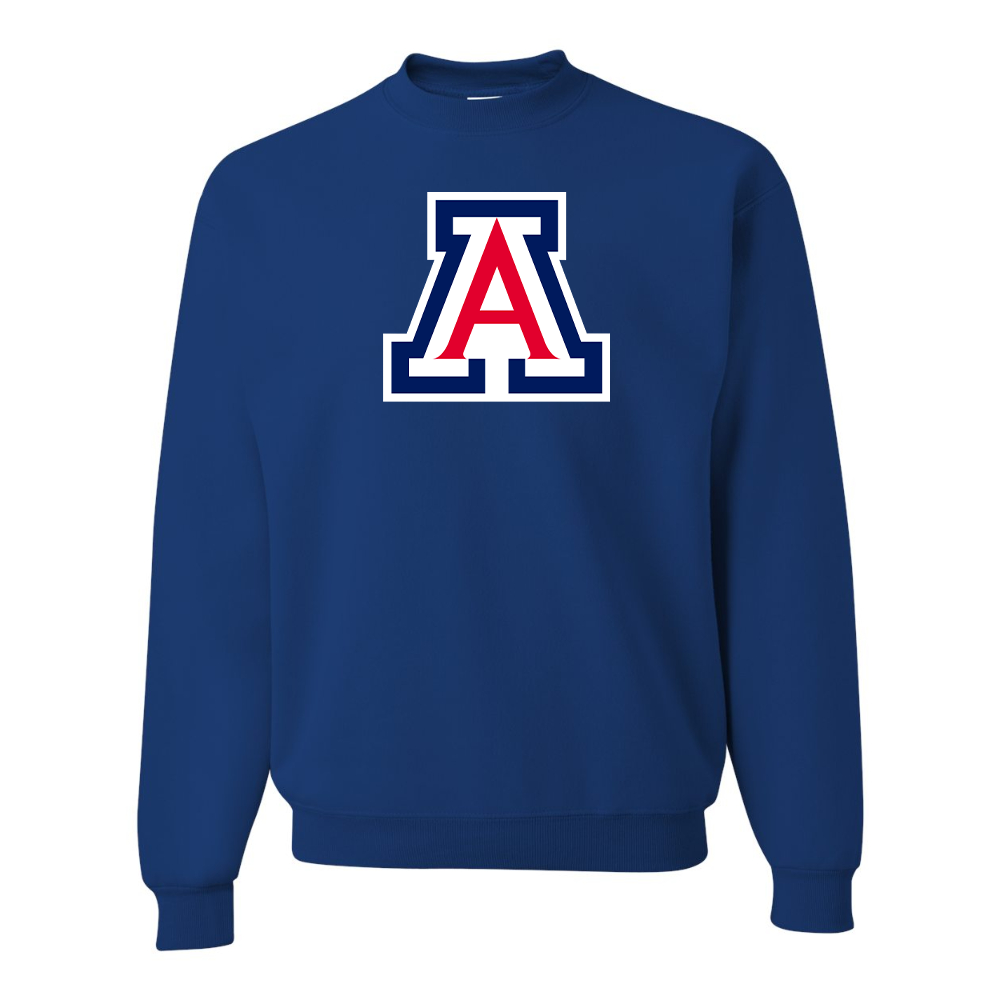 Men's Arizona Wildcats JERZEES NuBlend Crewneck Sweatshirt