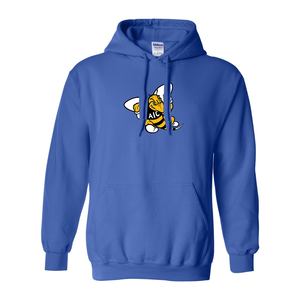 Men's AIC Yellow Jackets  Gildan  Heavy Blend Hooded Sweatshirt