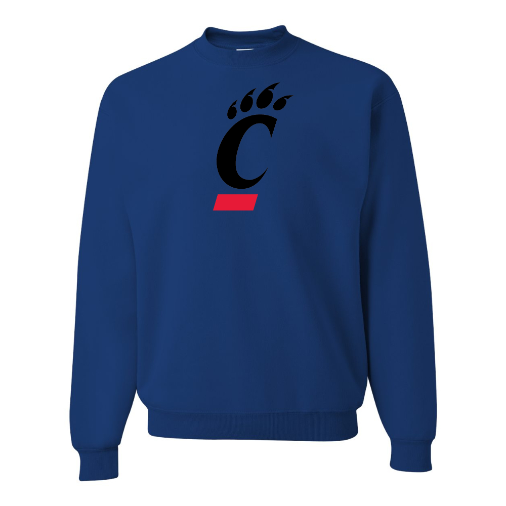 Men's Cincinnati Bearcats JERZEES NuBlend Crewneck Sweatshirt
