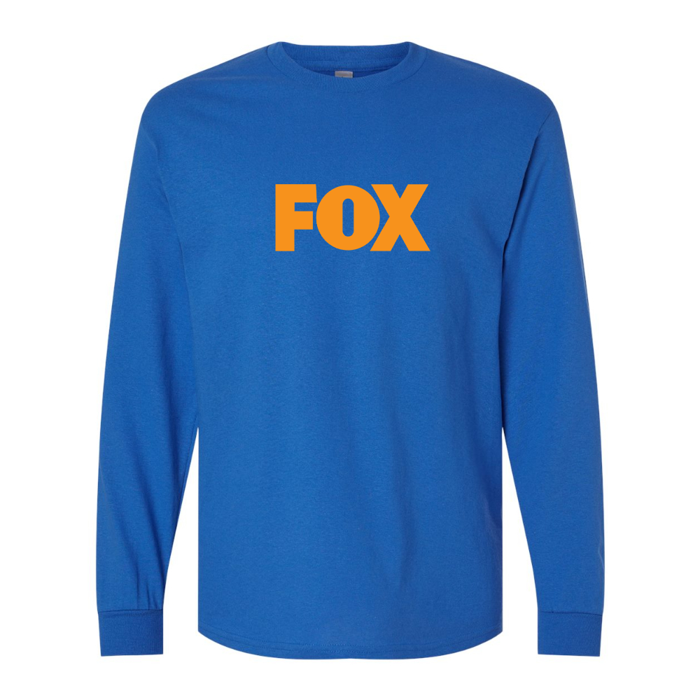 Men's  Fox  Gildan Heavy Cotton Long Sleeve T-Shirt