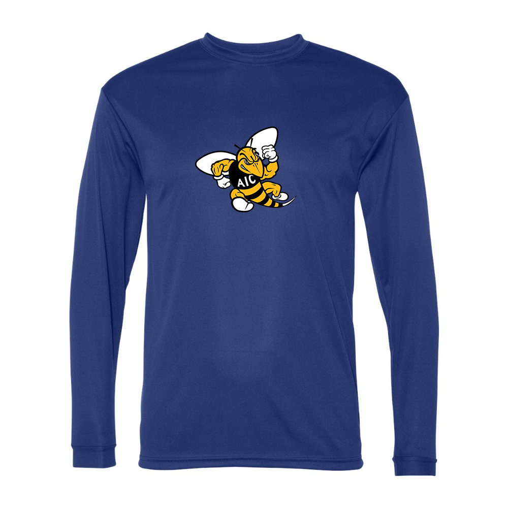 Men's AIC Yellow Jackets  Performance Long Sleeve T-Shirt