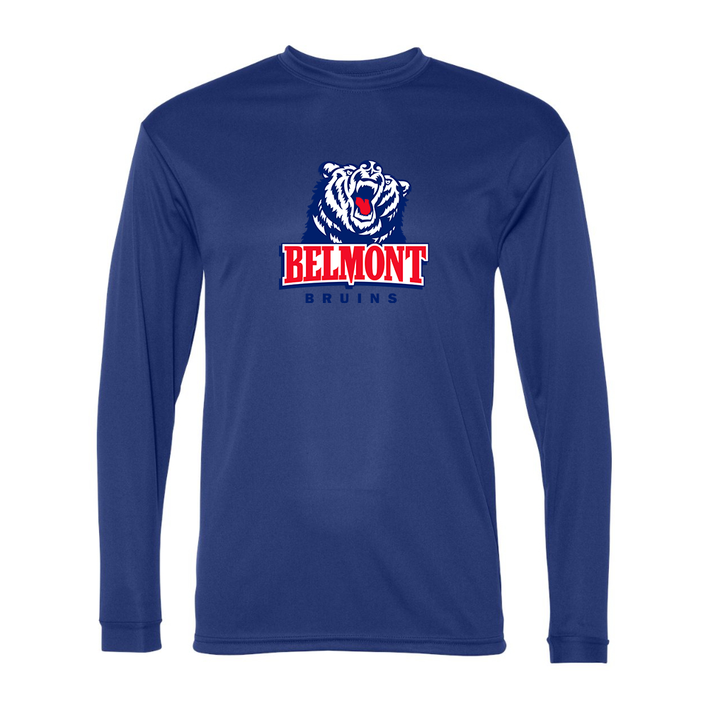 Men's  Belmont Bruins   Performance Long Sleeve T-Shirt