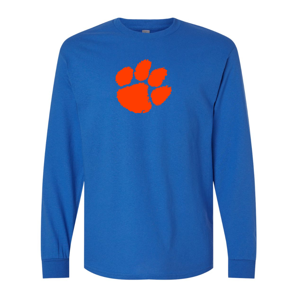 Men's Clemson Tigers Gildan Heavy Cotton Long Sleeve T-Shirt