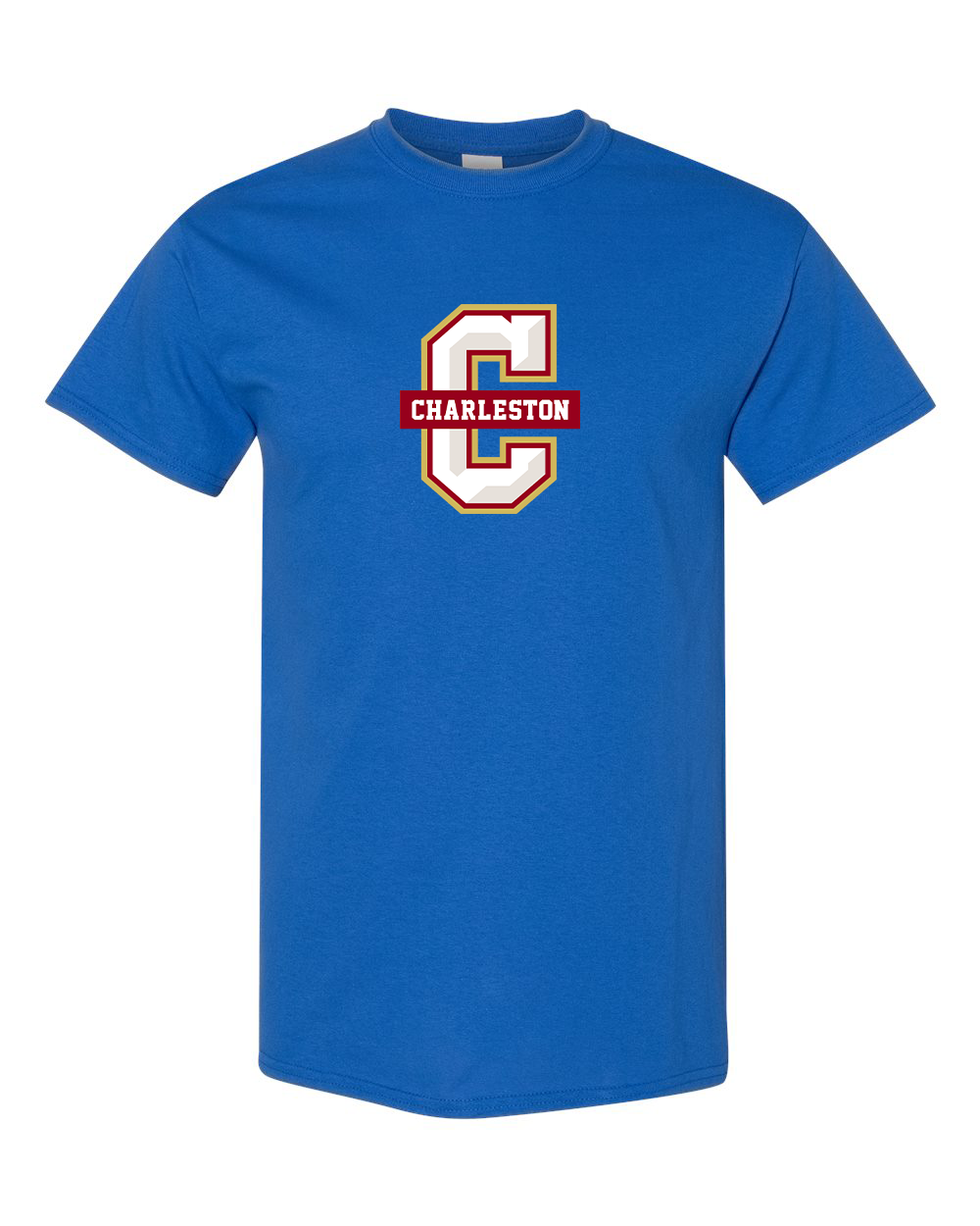 Men's  Charleston Cougars Gildan Heavy Cotton T-Shirt
