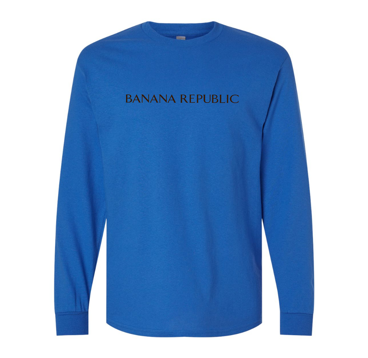 Men's Banana Republic Gildan Heavy Cotton Long Sleeve T-Shirt