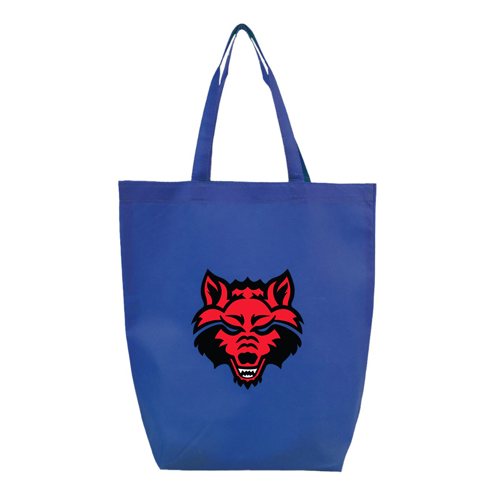 Arkansas State Red Wolves Q-Tees Non-Woven Gusset Bottom Tote