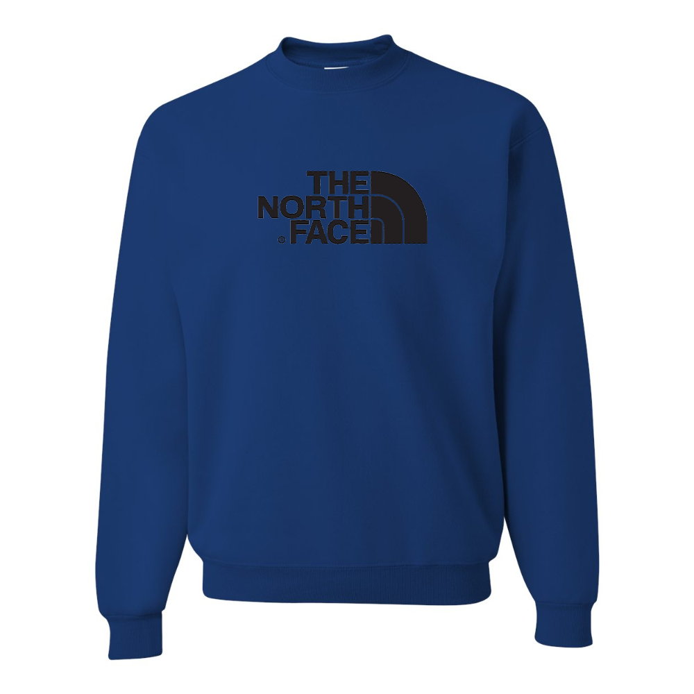 Men's  The North Face Black JERZEES NuBlend Crewneck Sweatshirt