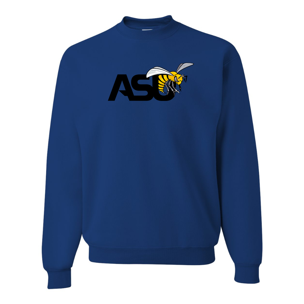 Men's Alabama State Hornets  JERZEES NuBlend Crewneck Sweatshirt