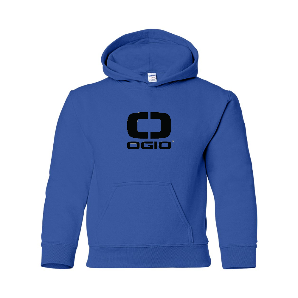 Youth Ogio Vertical  Gildan Heavy Blend  Hooded Sweatshirt
