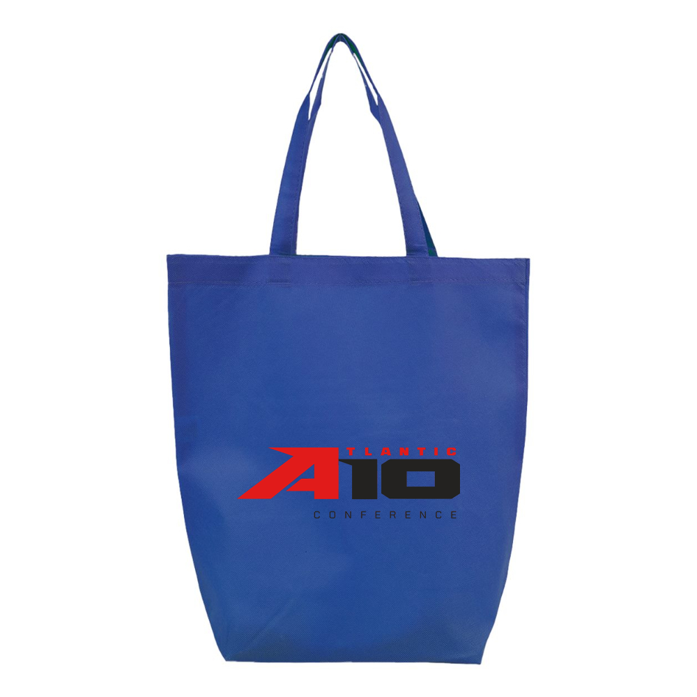 Atlantic 10 Conference Q-Tees Non-Woven Gusset Bottom Tote