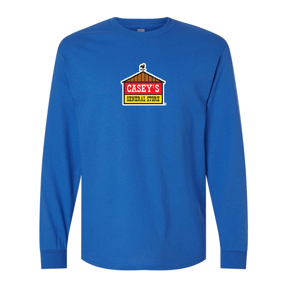 Men's Casey's General Store  Gildan Heavy Cotton Long Sleeve T-Shirt
