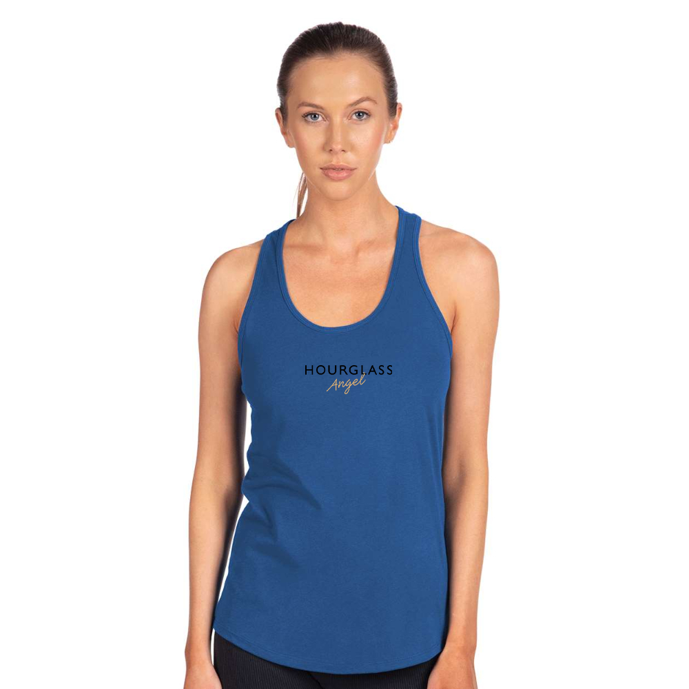 Women's Hourglass Angel  Next Level Ideal Racerback Tank