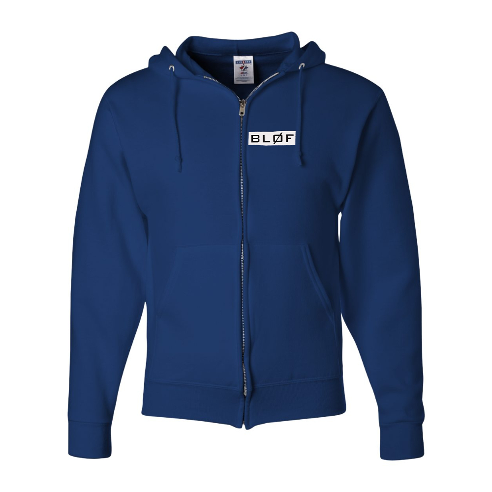 Men's BLØF  JERZEES NuBlend Full-Zip Hooded Sweatshirt