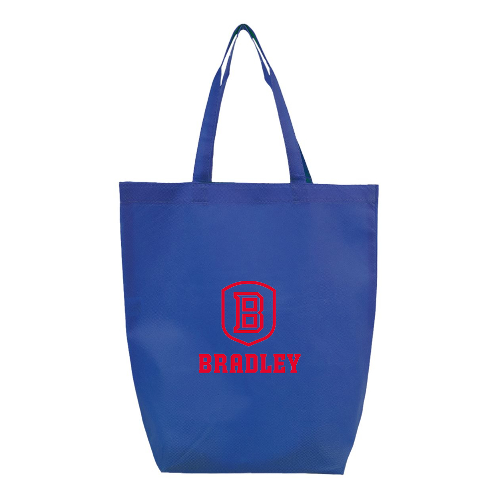 Bradley Braves Q-Tees Non-Woven Gusset Bottom Tote
