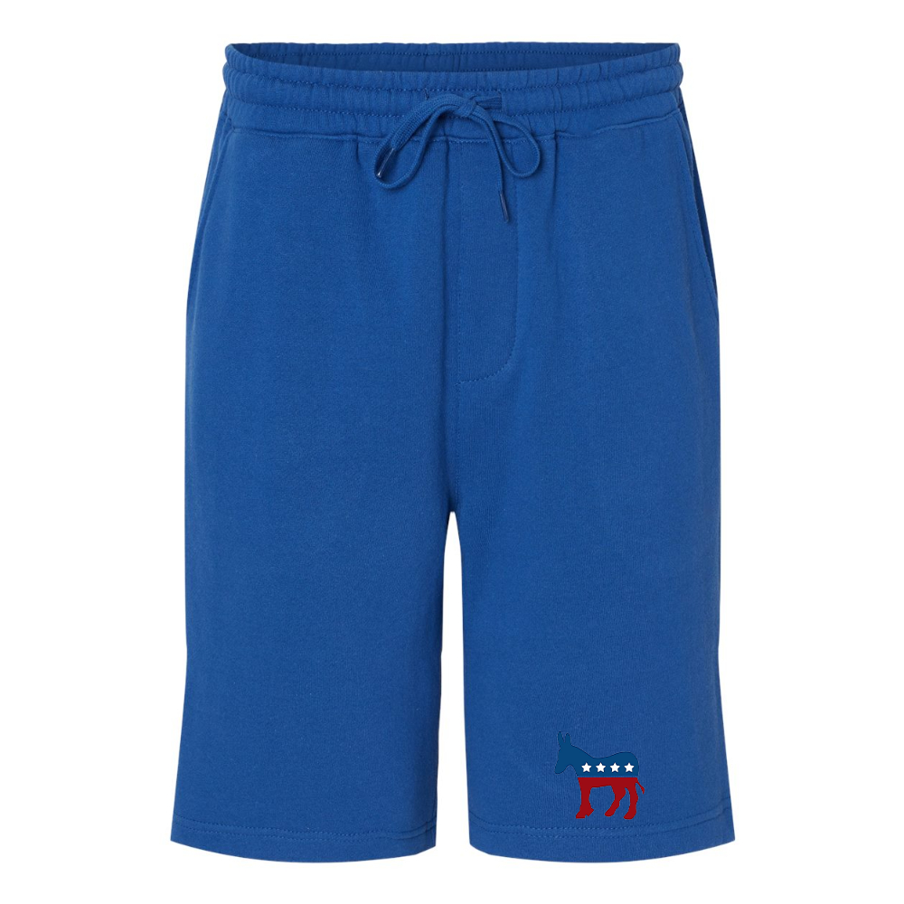 Men's Democrat Election Symbol Independent Trading Co Midweight Fleece Shorts