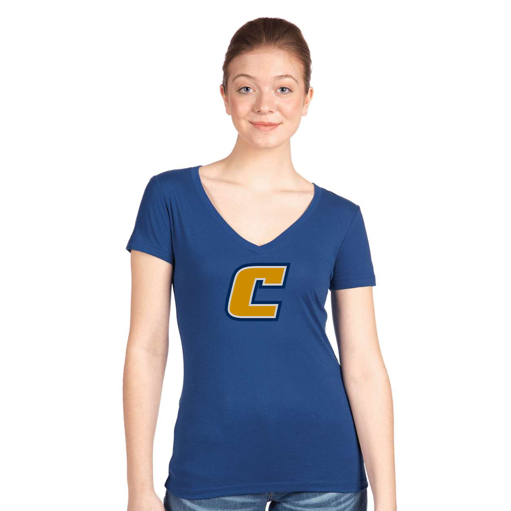 Women's Chattanooga Mocs Next Level V-Neck T-Shirt