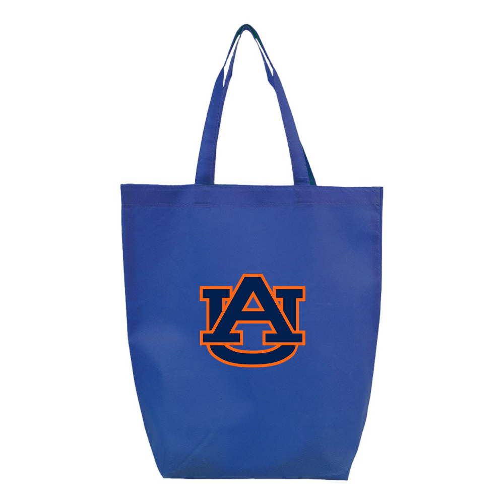Auburn Tigers Q-Tees Non-Woven Gusset Bottom Tote