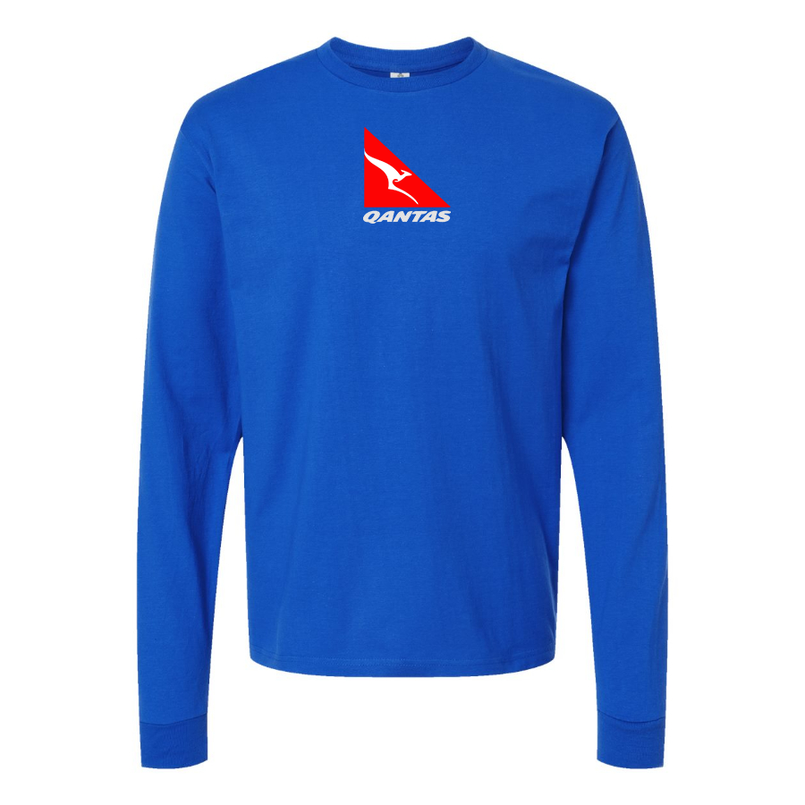 Men's  Qantas Cotton Long Sleeve T-Shirt