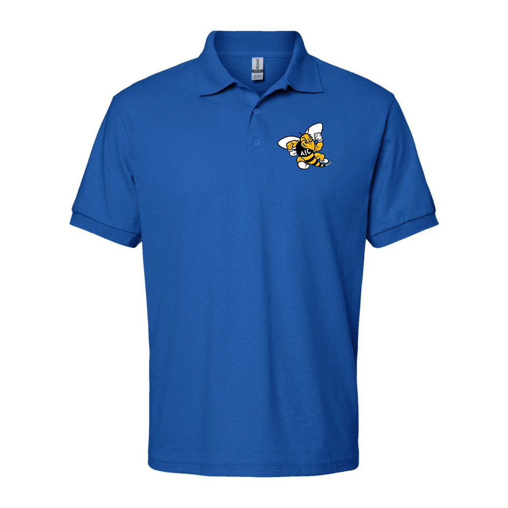 Men's AIC Yellow Jackets Dry Blend Jersey Polo