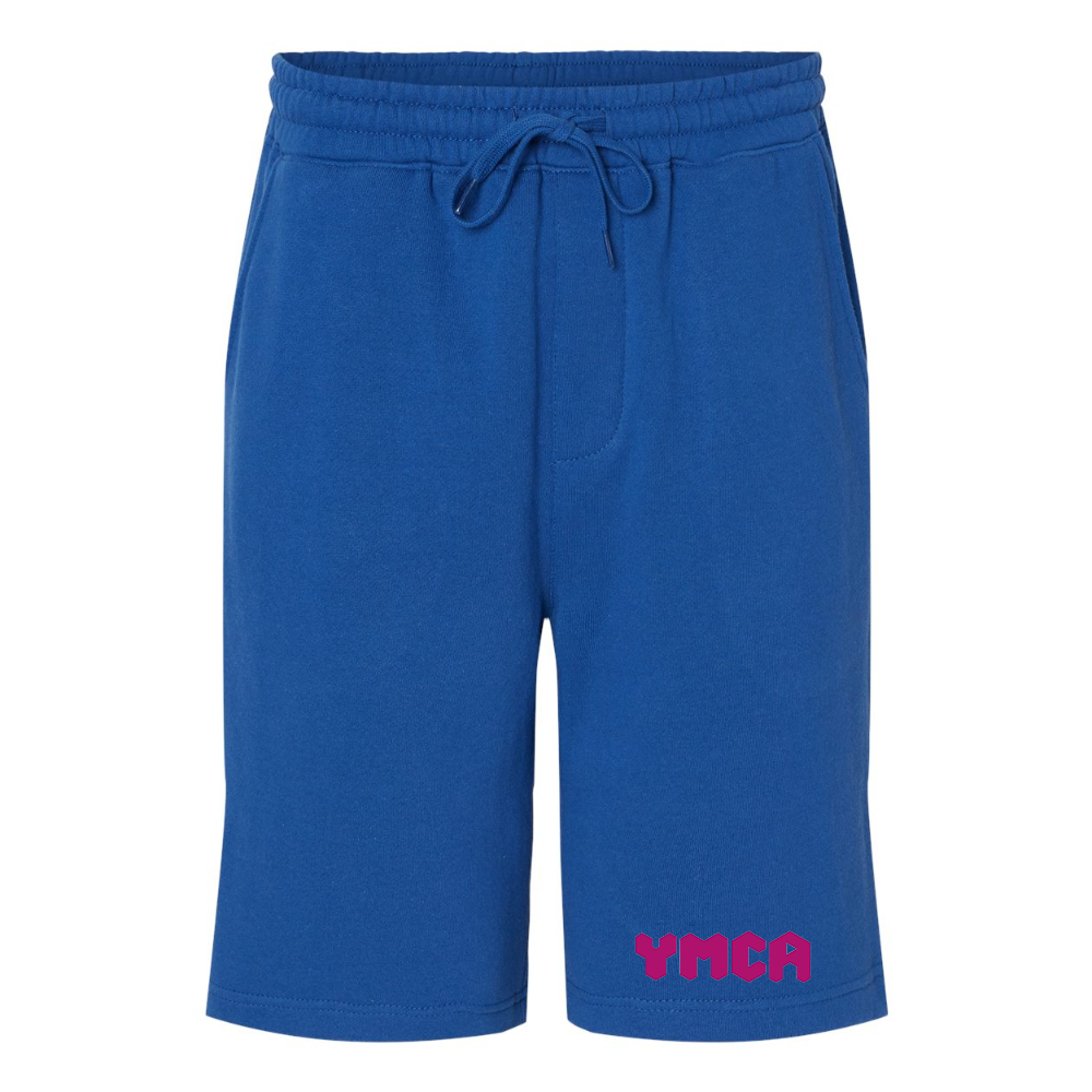 Men's YMCA Mauve Independent Trading Co Midweight Fleece Short