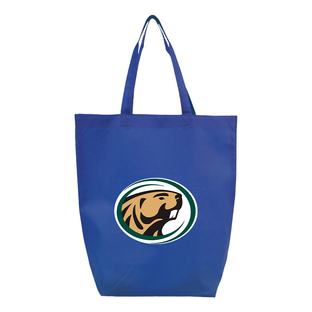 Bemidji State Beavers Q-Tees Non-Woven Gusset Bottom Tote