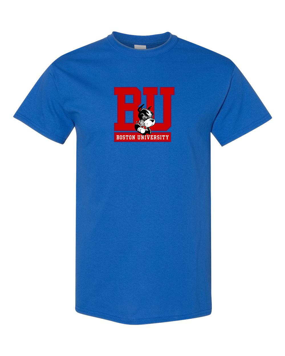 Men's Boston University Terriers   Gildan Heavy Cotton T-Shirt