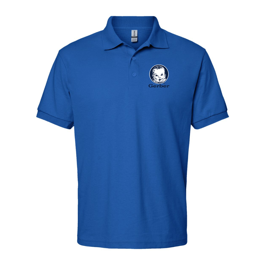 Men's Gerber Logo Dry Blend Polo