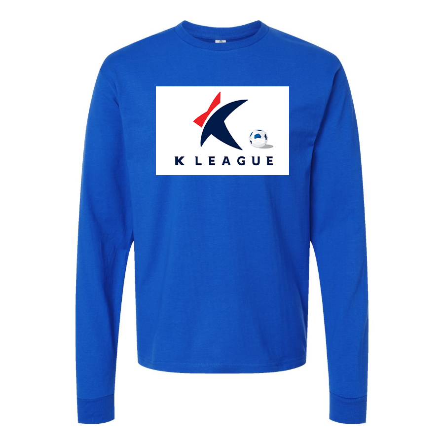 Men's K League Logo Cotton Long Sleeve T-Shirt