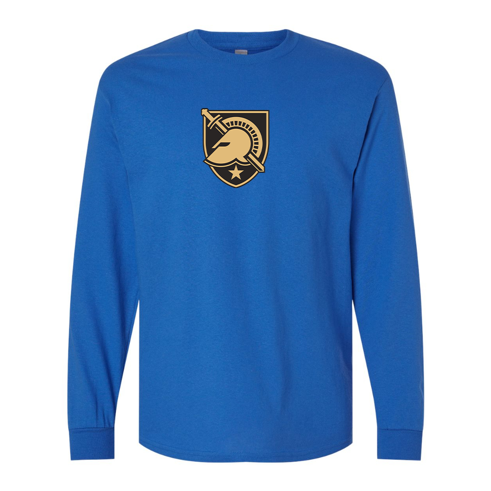 Men's  Army Black Knights  Gildan Heavy Cotton Long Sleeve T-Shirt