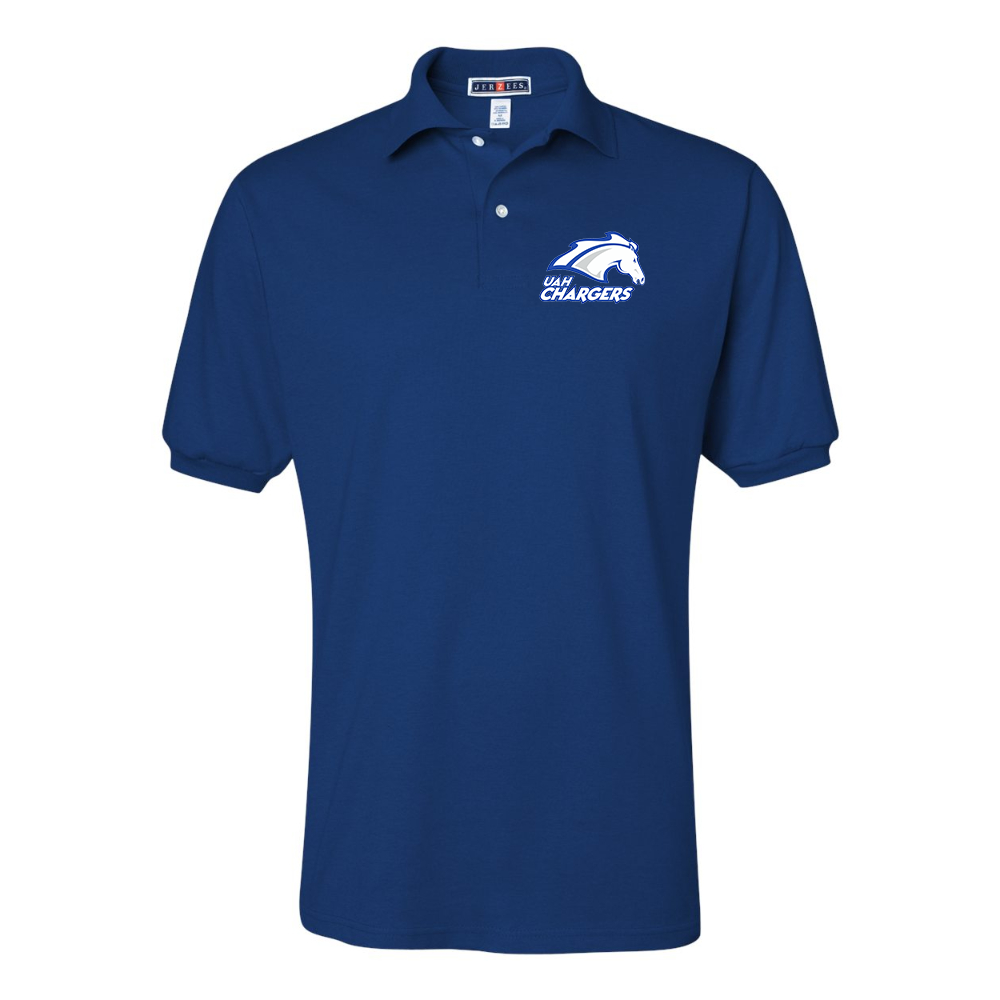 Men's Alabama Huntsville Chargers JERZEES  SpotShield polo