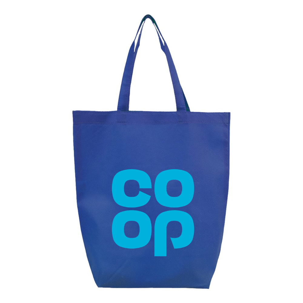 CoOp Q-Tees Non-Woven Gusset Bottom Tote