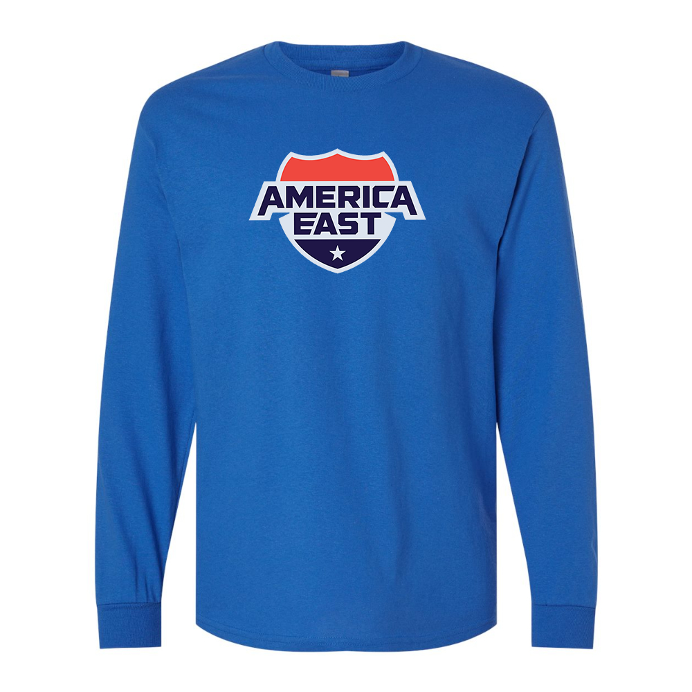 Men's    America East Conference Gildan Heavy Cotton Long Sleeve T-Shirt