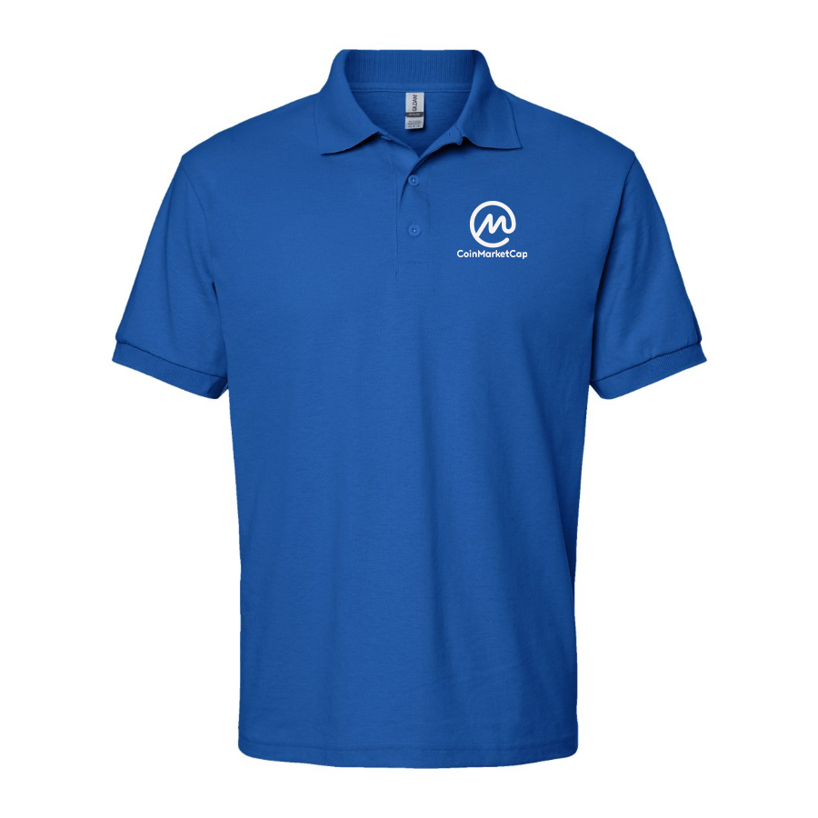 Men's CoinMarketCap Logo Dry Blend Polo